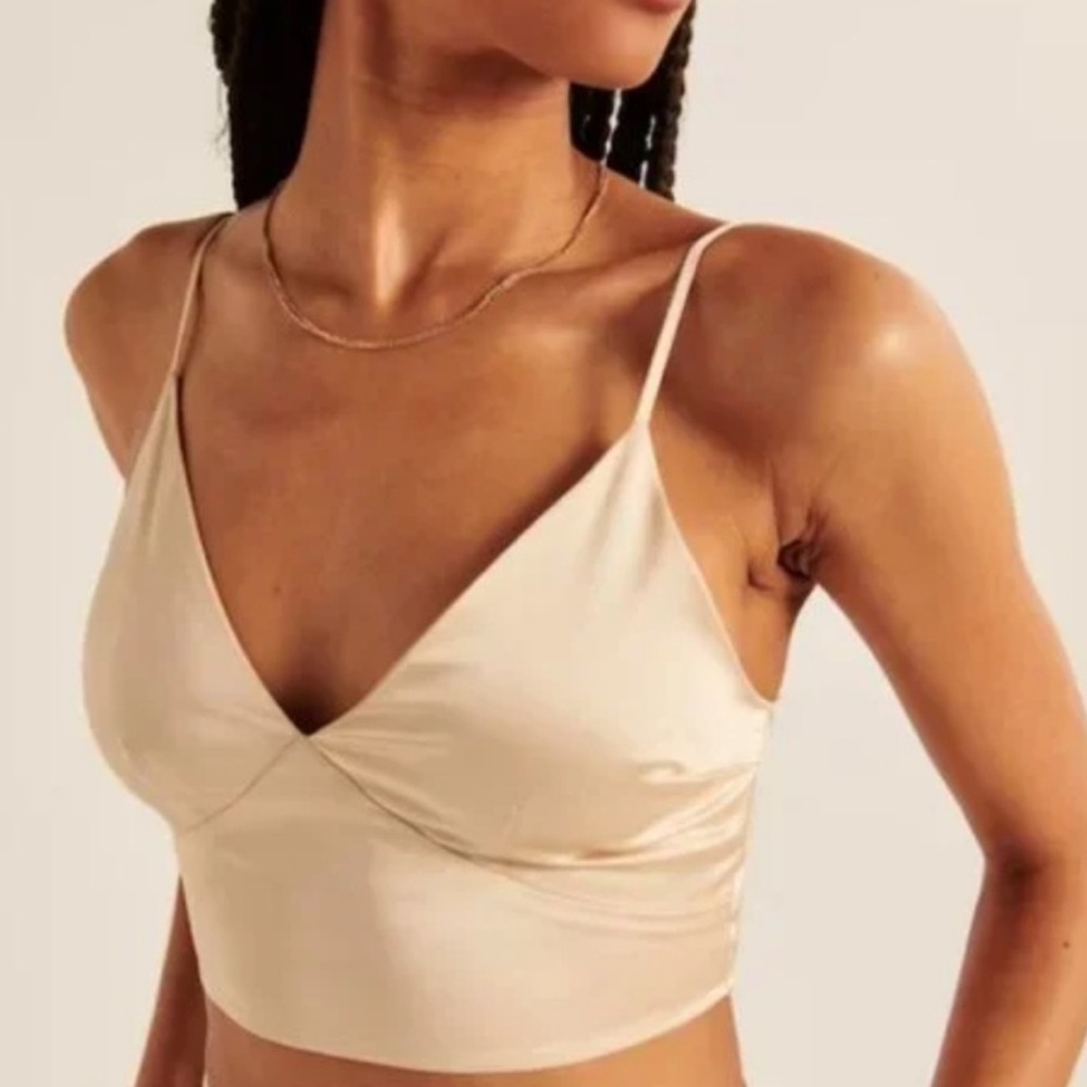 Abercrombie Satin Tank